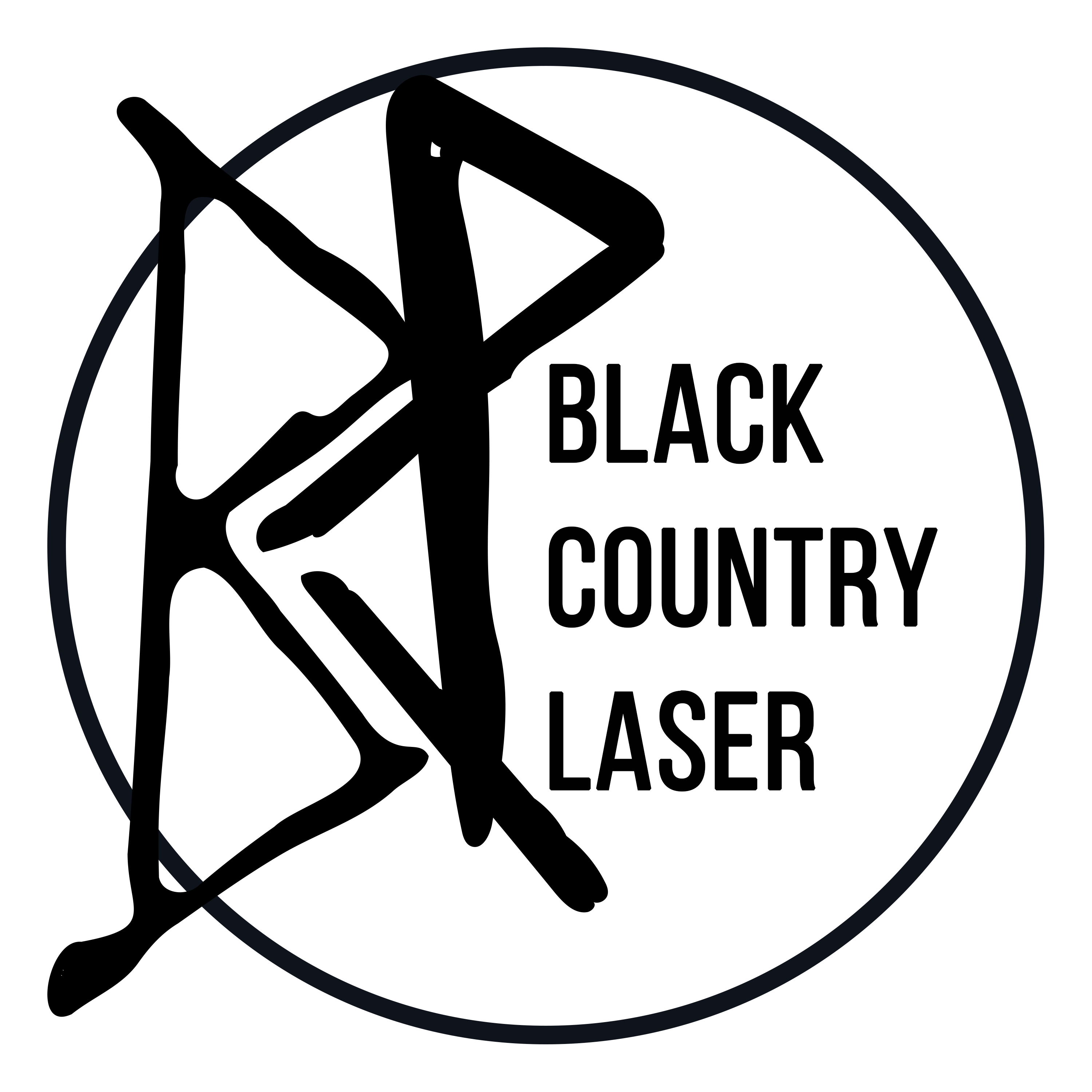 Black Country Laser Logo
